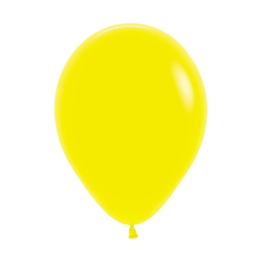 GLOBO AMARILLO FASHION SEMPERTEX R12 X12 UNIDADES