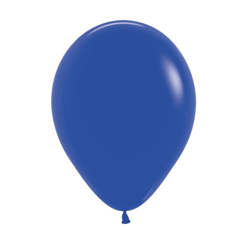 GLOBO AZUL REY FASHION SEMPERTEX R12 X50 UNIDADES