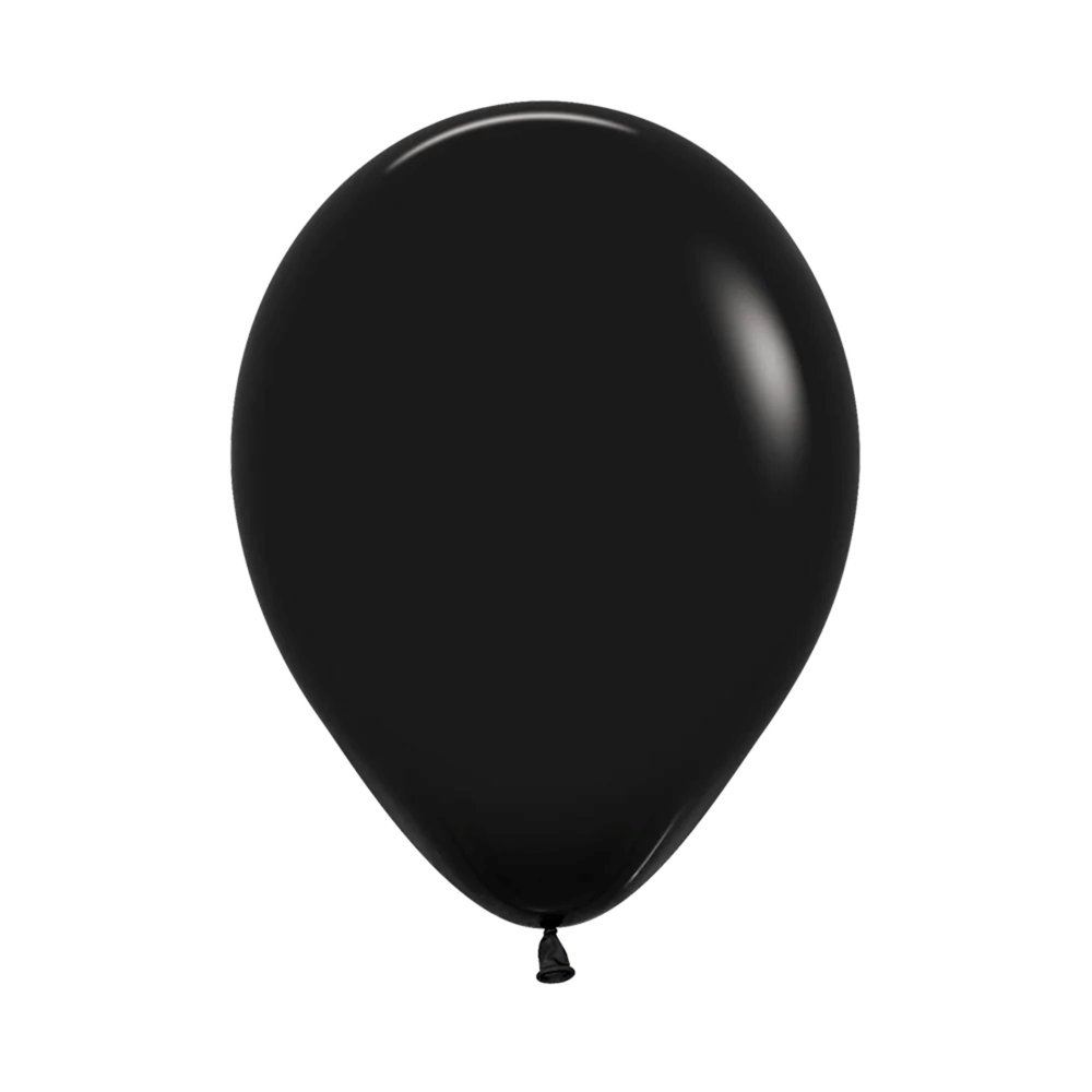 GLOBO NEGRO FASHION SEMPERTEX R5 X50 UNIDADES