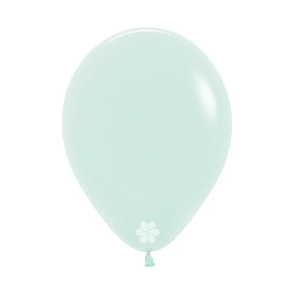 GLOBO VERDE PASTEL MATE SEMPERTEX R5 X50 UNIDADES