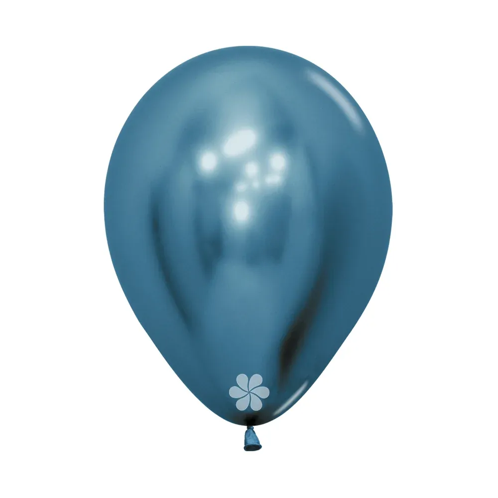 GLOBO AZUL REFLEX SEMPERTEX R12 X50 UNIDADES