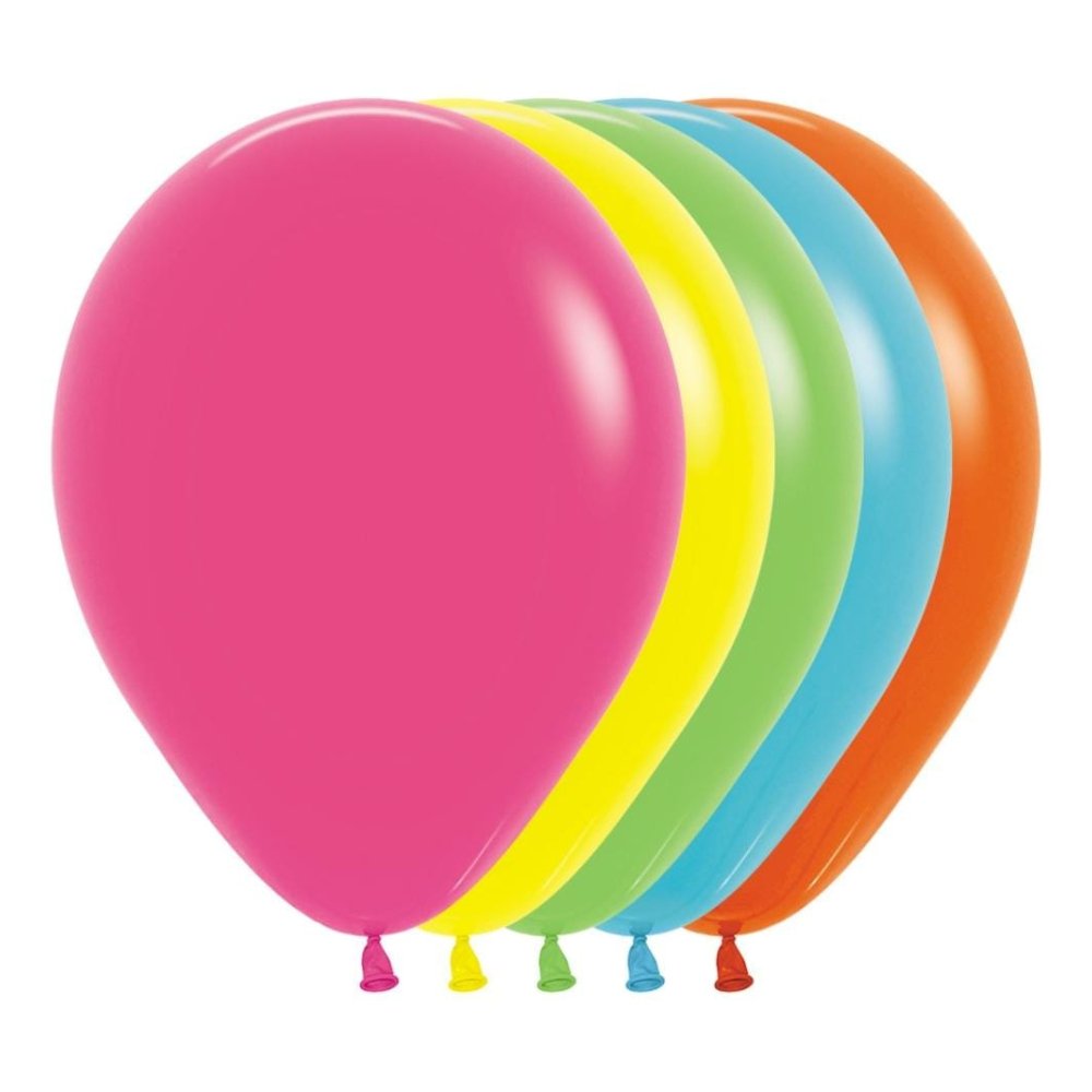 GLOBO SURTIDO TROPICAL SEMPERTEX R12 X12 UNIDADES