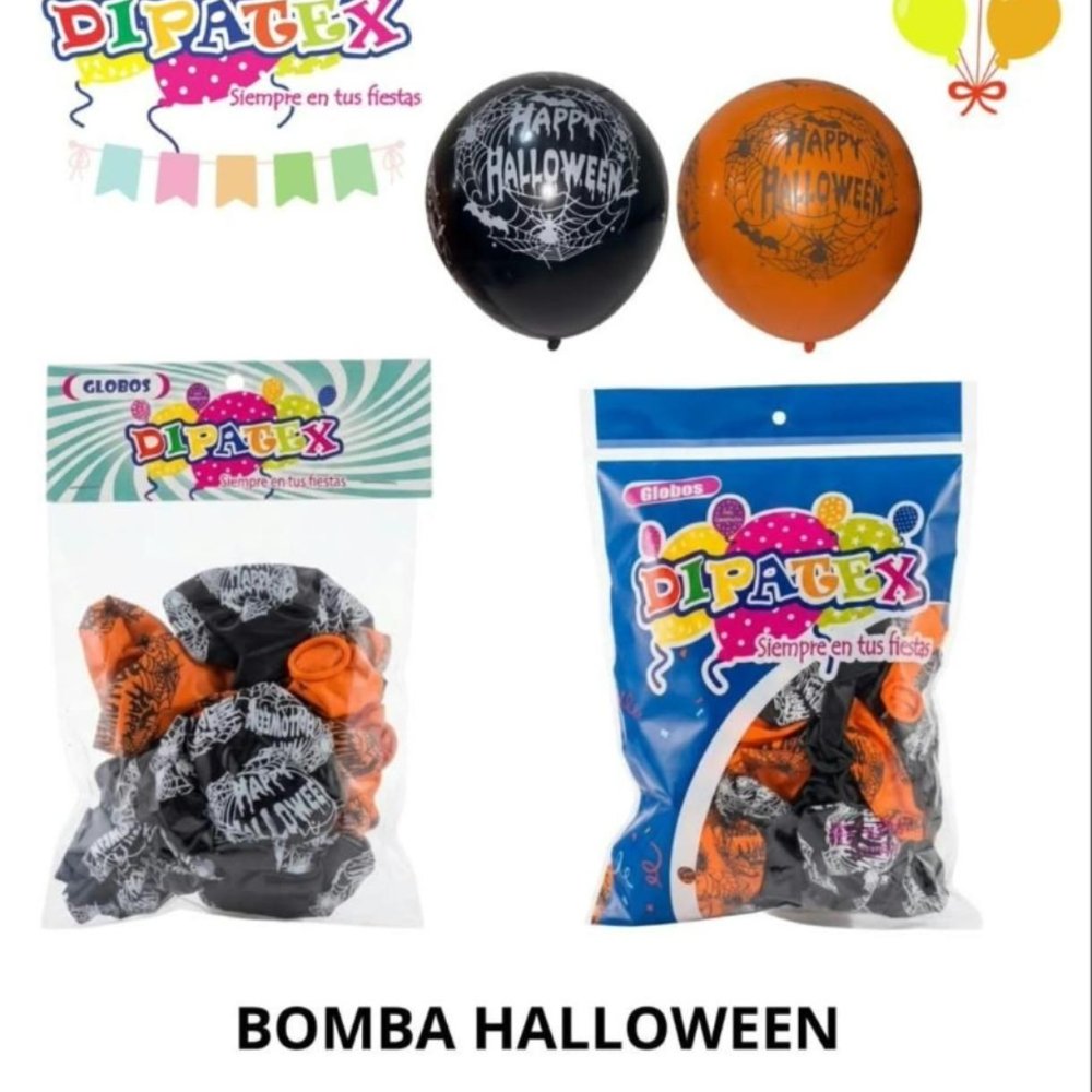 GLOBO HALLOWEEN INFINITY DIPATEX R12 X12 UNIDADES