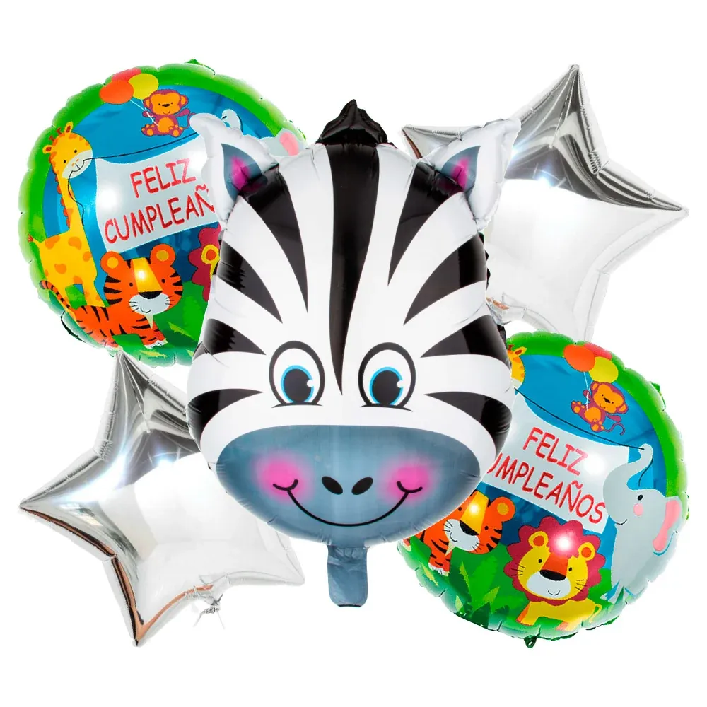 SET GLOBOS X5 CEBRA
