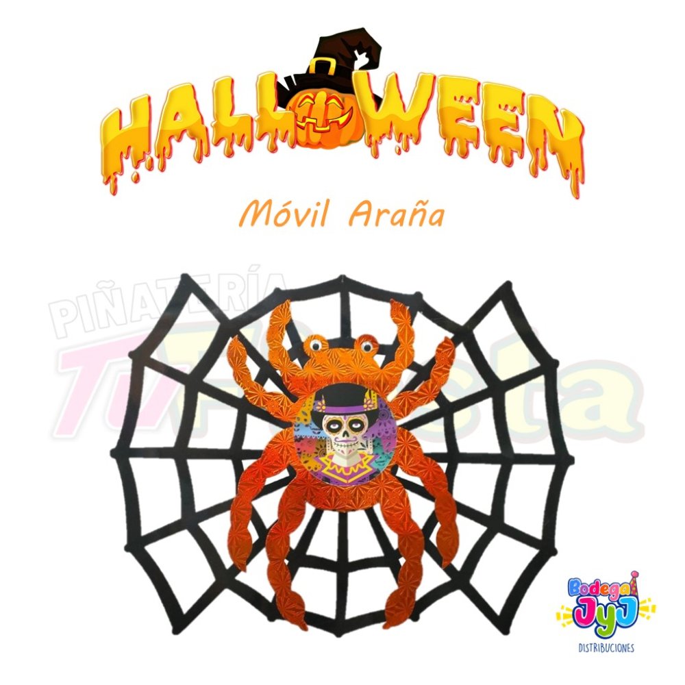 ARAÑA GRANDE PAPEL METALIZADO REF 225 (THE ONE)
